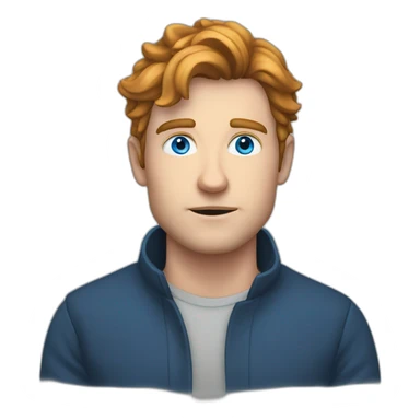 Rory Bain Scotland blue eyes sticker