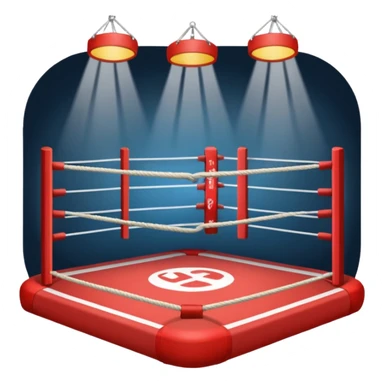 wrestling ring sticker