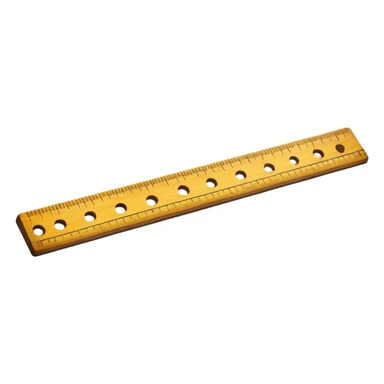 a ruler sticker