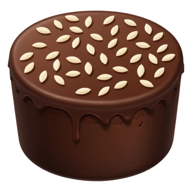 Thin Chocolate Rice Cake sticker
