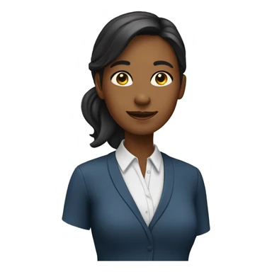 girl teacher sticker