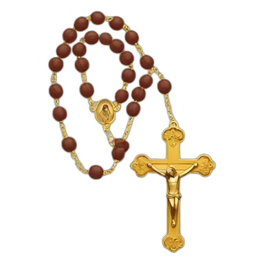 rosary sticker