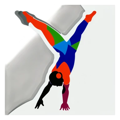 Gymnastic sticker