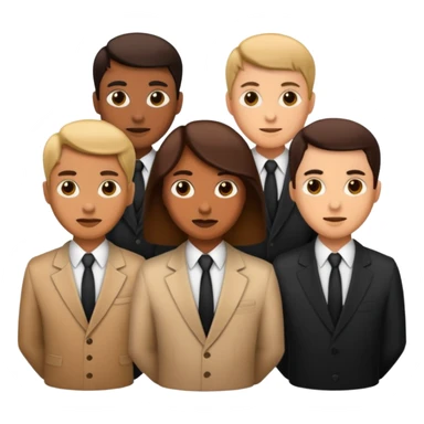 roup of directors shadow png realistic sticker