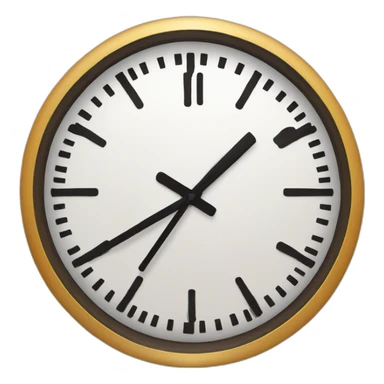 13:37 clock sticker
