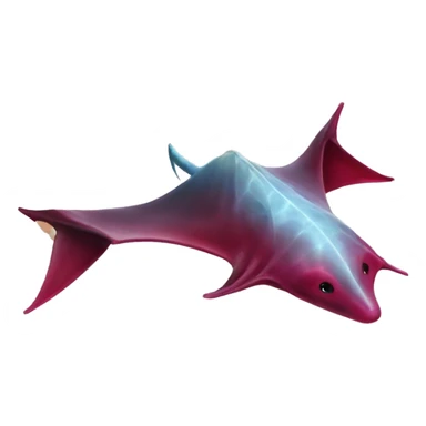 a mantarray made of ruby sticker