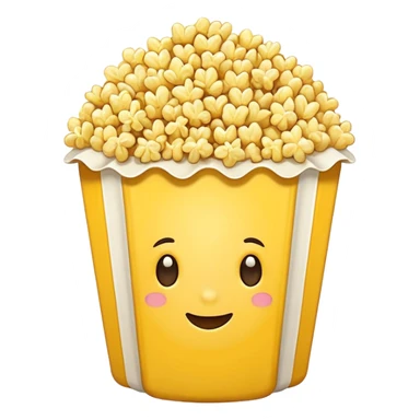 pop corn sticker