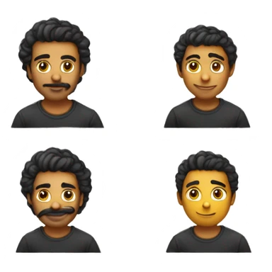 i have a instagram account username is heyiashish create a emoji in tshirt text was heyiashish sticker