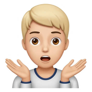 being shocked but proud sticker