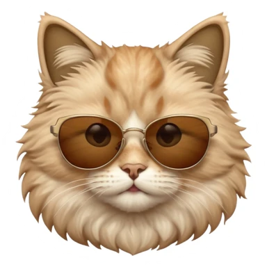 Cat wearing sunglasses mashallah 🥰 sticker