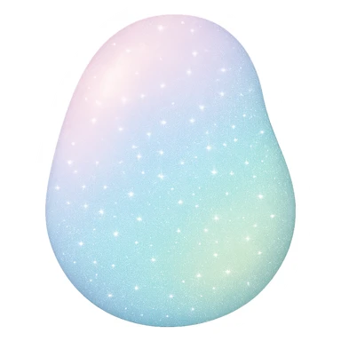 sparkly pastel object, remove background sticker