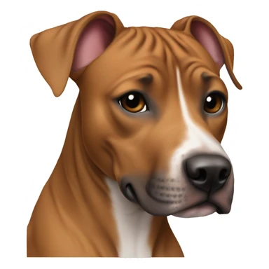 Young Ridgeback pitbull sticker