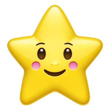 Generate me the Snapchat star emoji plus sticker