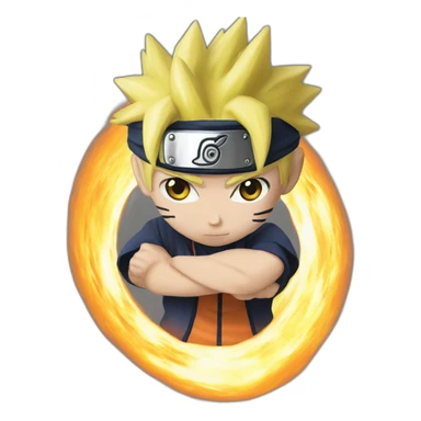 naruto-rasengan sticker