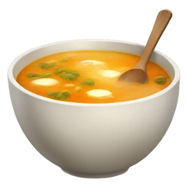 Hot soup  sticker