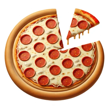 pizza Pepperoni slice sticker
