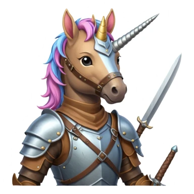 a unicorn hunter sticker