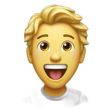 person laughing hysterically   sticker