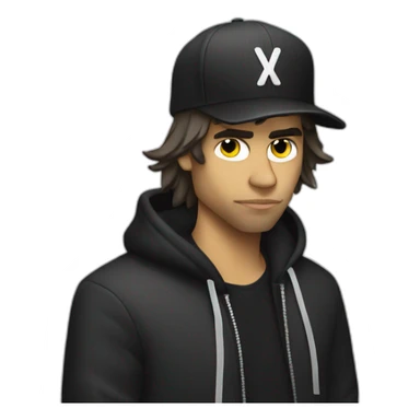 Rapper Orelsan sticker