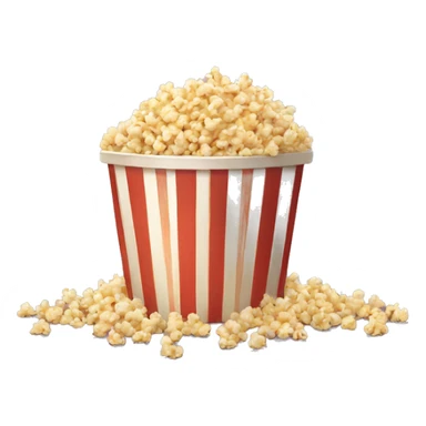 Pot of popcorn sticker