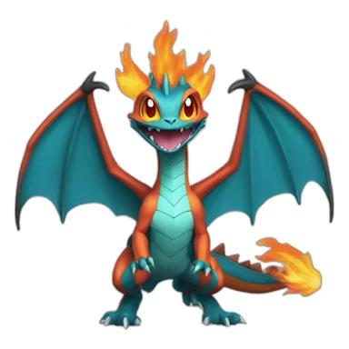 dracaufeu pokemon sticker