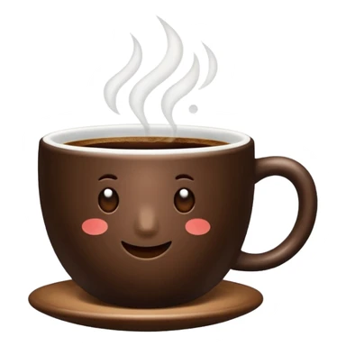 a cup ò coffee sticker