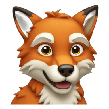 Big-bad-fox sticker