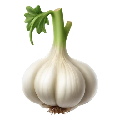 Pouncing garlic sticker