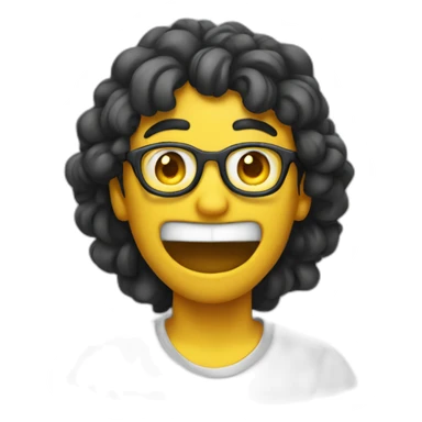 mind blown emotion nerd emoji face sticker