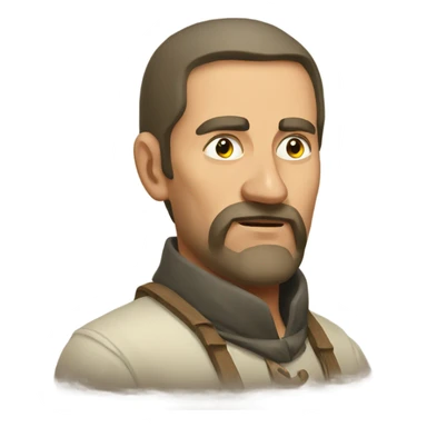 Russian peasant sticker