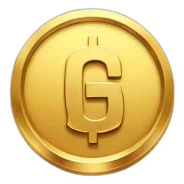 gold-coin-with-a-letter-g sticker