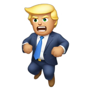 donald trump struck by lightning sticker