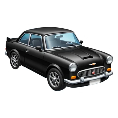 wave phonk car sticker