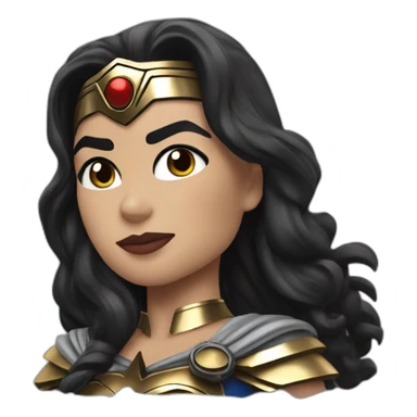 Batman Wonder woman sticker
