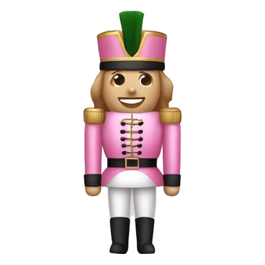 nutcracker christmas pink  sticker
