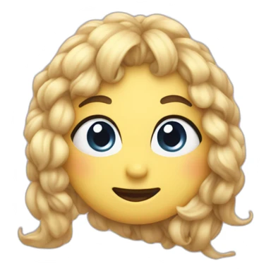 Une myrtille sticker