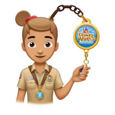 Disney World pin trading sticker