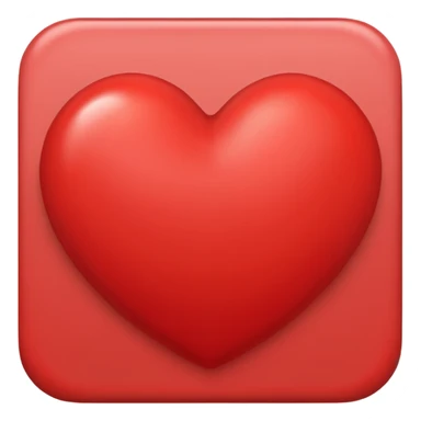 Static heart sticker