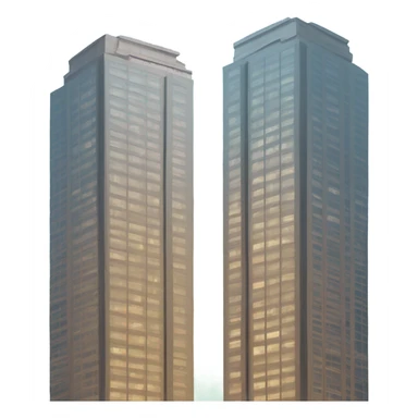 Twin tower sticker
