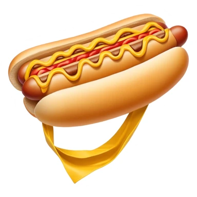 Hotdog in a bikini sticker