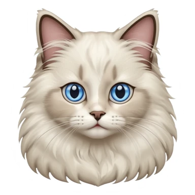 Ragdoll cat sticker