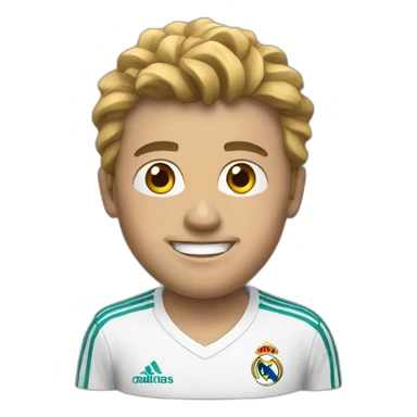real madrid supporter sticker