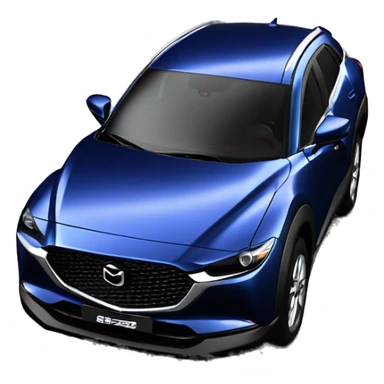 One mazda cx30 year 2024 deep blue sticker