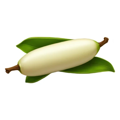 Vanilla pod sticker