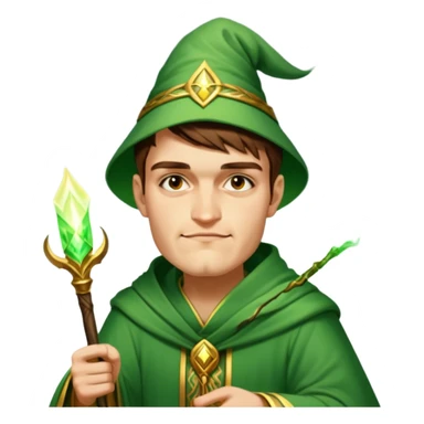 Verdant Wizard sticker