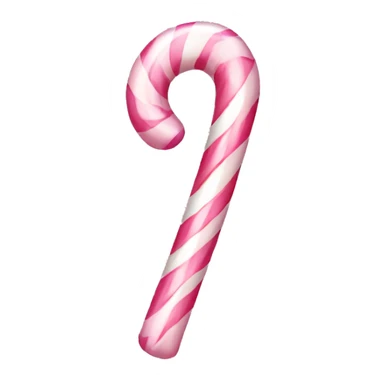 light pink candy cane sticker