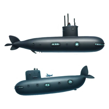 submarine underwater sticker