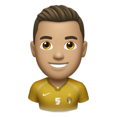 Ronaldo ballon d'or sticker