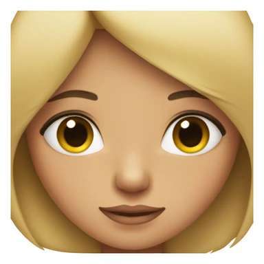 girl with bob and eyelashes sticker