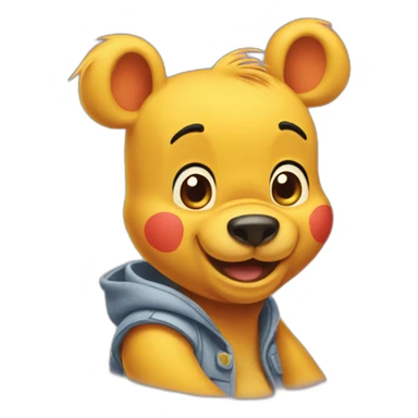 Winnie-Pooh sticker